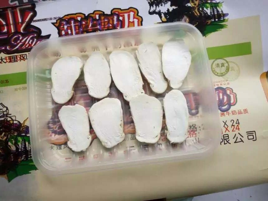 冻干松茸切片